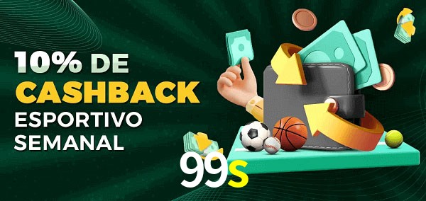 10% de bônus de cashback na 99s